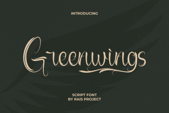 Greenwings Font 1 Greenwings Font