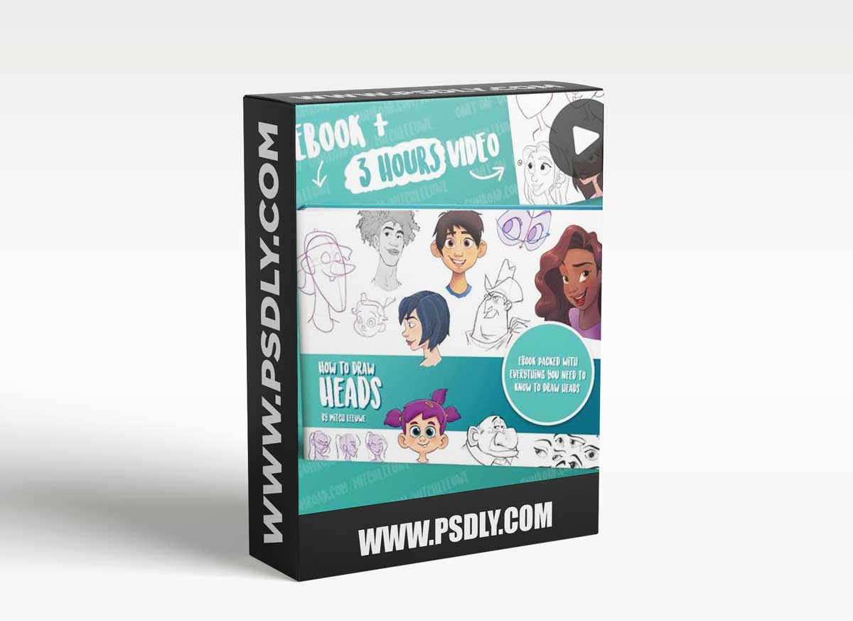 Gumroad - How to draw heads - ebook & video by Mitch Leeuwe 1 Gumroad - How to draw heads - ebook & video by Mitch Leeuwe