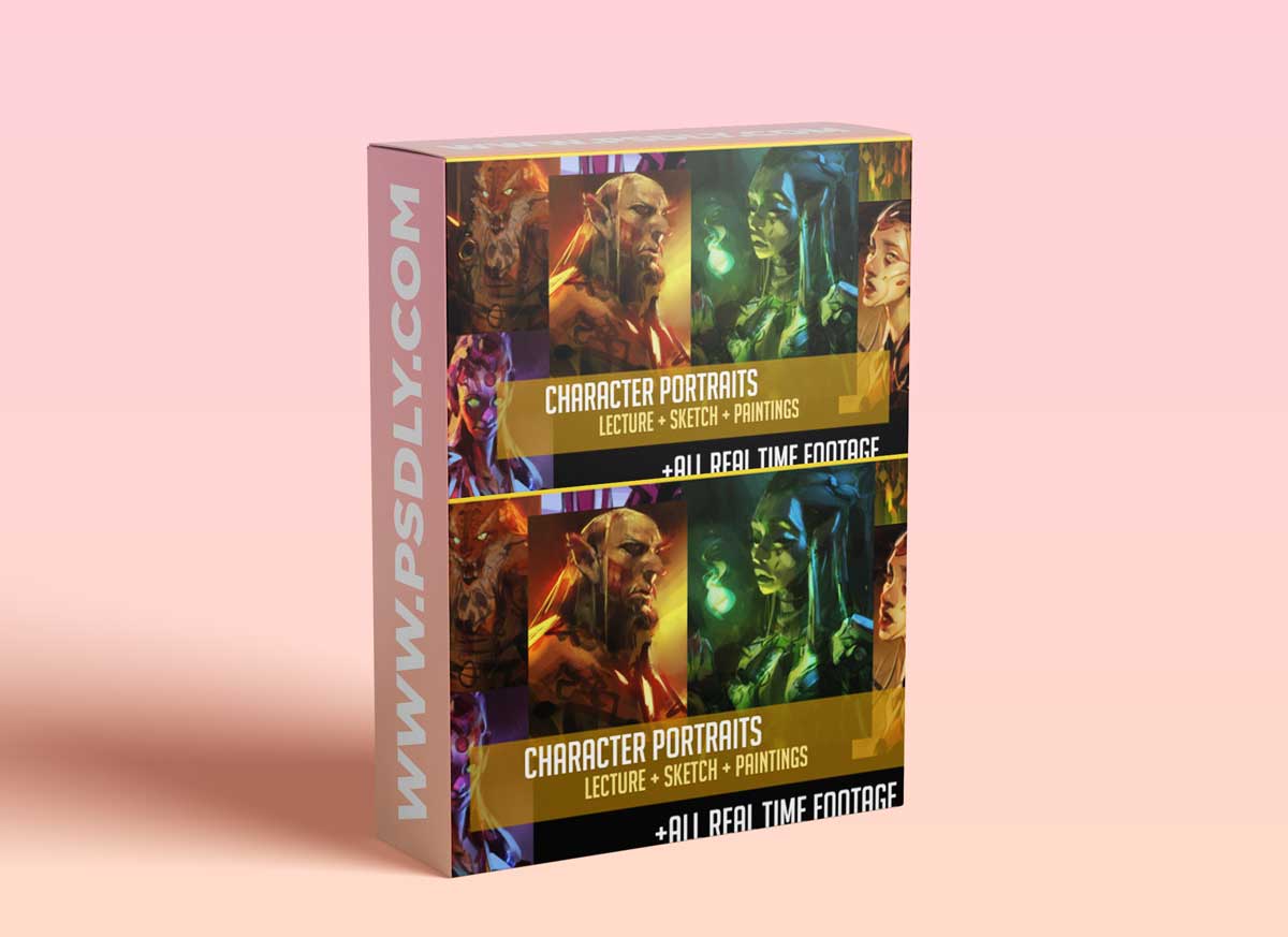 Gumroad – Character Portraits + Real Time 1 Gumroad – Character Portraits + Real Time