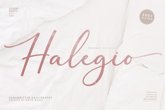 Halegio Font 1 Halegio Font