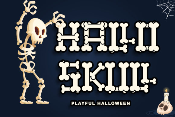 Hallo Skull Font 1 Hallo Skull Font