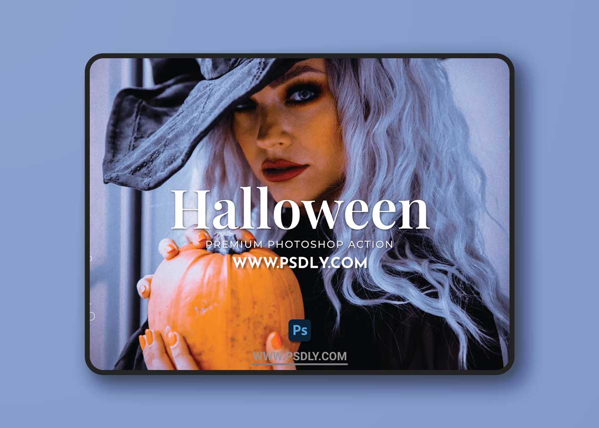 Halloween Photoshop Action 1 Halloween Photoshop Action