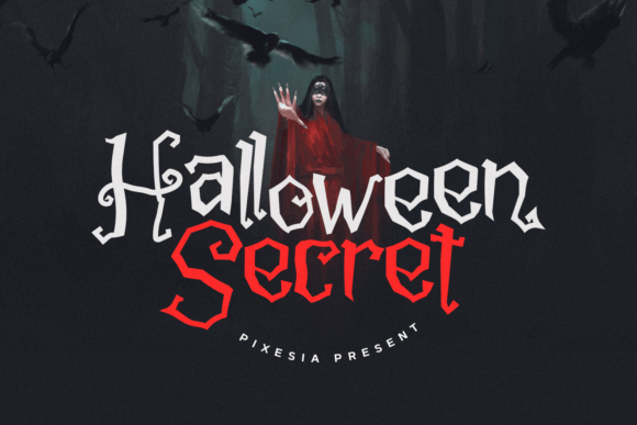 Halloween Secret Font 1 Halloween Secret Font