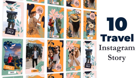 Videohive Hand Drawn Travel Instagram Story Pack 34437111 1 Videohive Hand Drawn Travel Instagram Story Pack 34437111