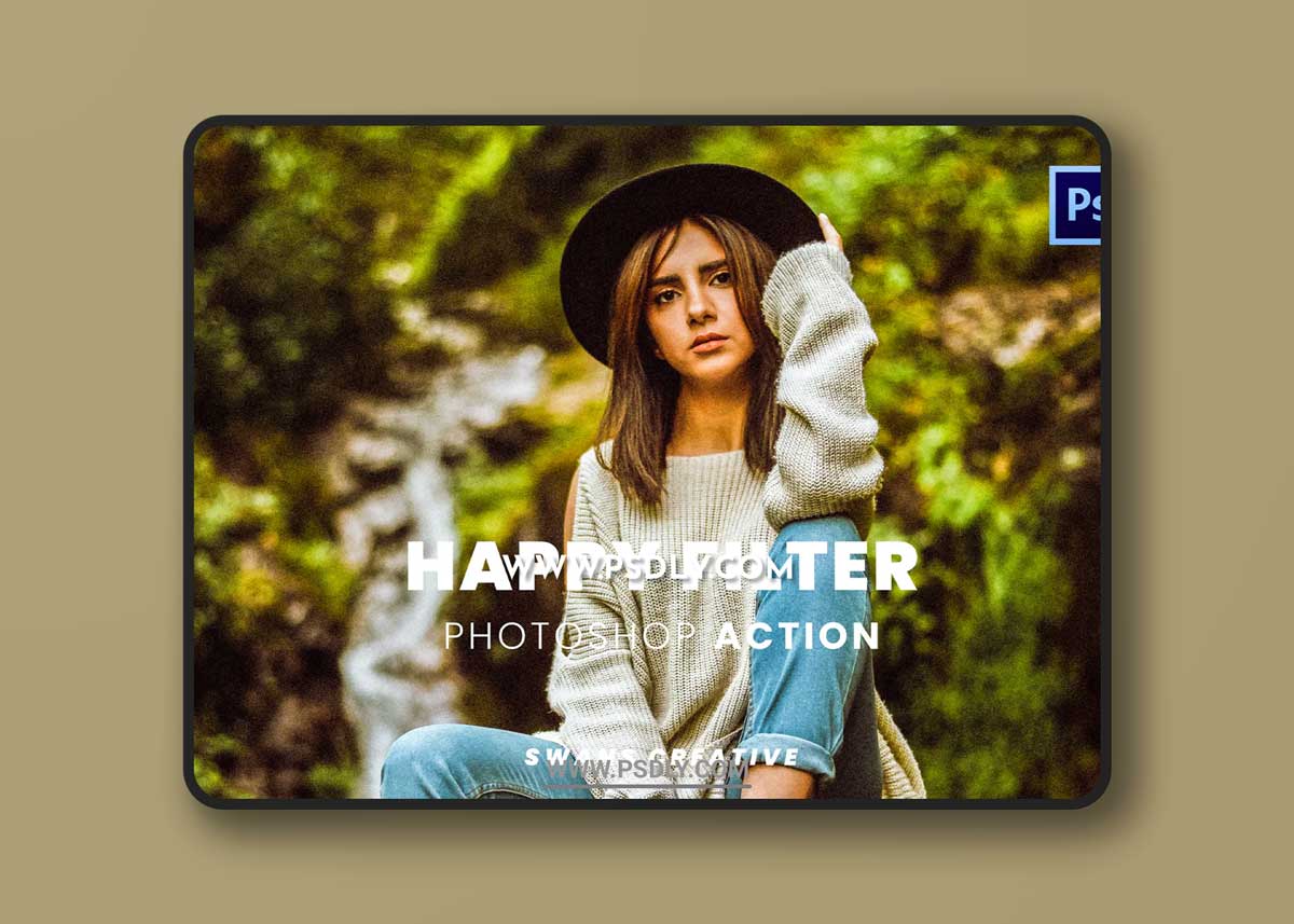 Happy Filter Photoshop Action 1 Happy Filter Photoshop Action