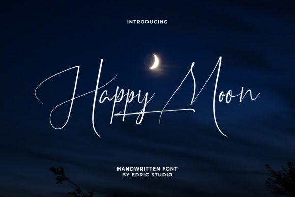 Happy Moon Font 1 Happy Moon Font