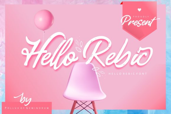 Hello Rebic Font 1 Hello Rebic Font
