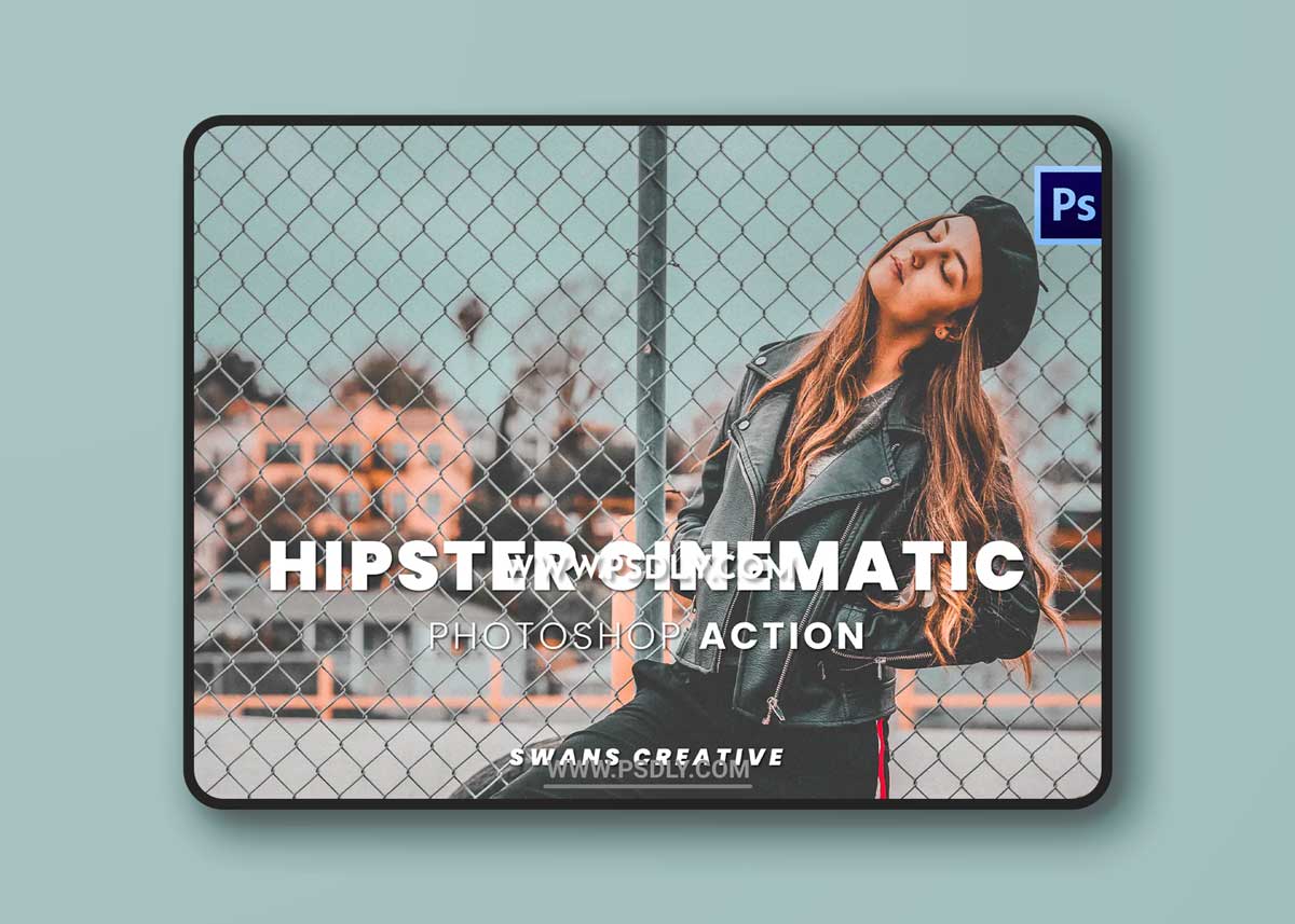 Hipster Cinematic Photoshop Action 1 Hipster Cinematic Photoshop Action