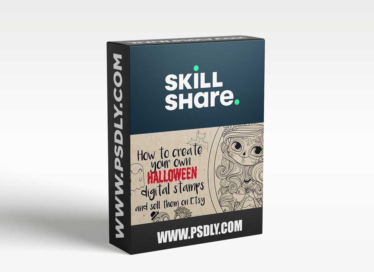 How to make your own Halloween digital stamps and sell them on Etsy 1 How to make your own Halloween digital stamps and sell them on Etsy