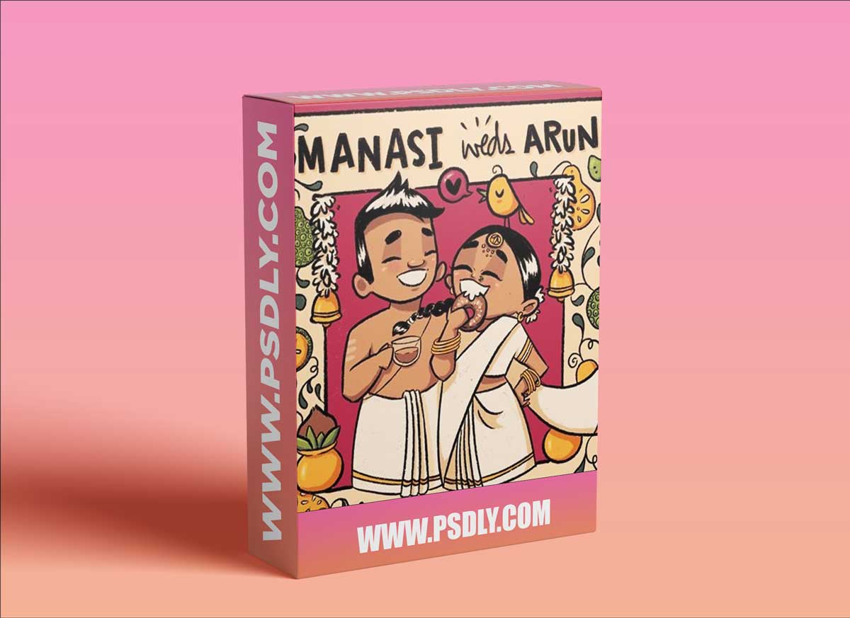Illustration For Storytelling: A Beginner’s Guide to Indian Wedding Cards 1 Illustration For Storytelling: A Beginner’s Guide to Indian Wedding Cards