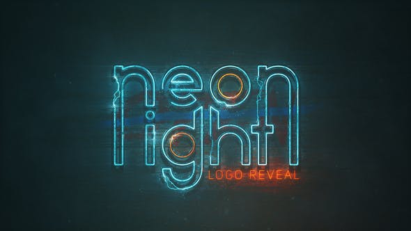 Videohive Grunge Neon Logo 25272519 1 Videohive Grunge Neon Logo 25272519