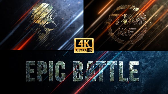 Videohive - Epic Battle Logo 4K - 33867321 1 Videohive - Epic Battle Logo 4K - 33867321