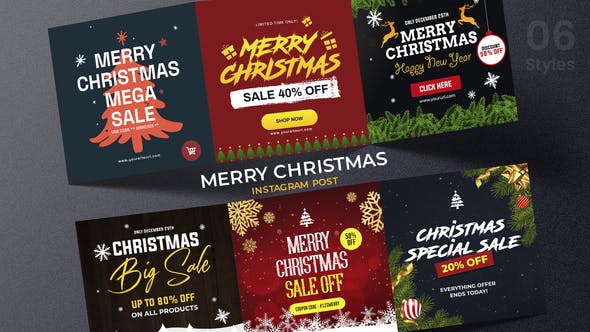 Videohive Merry Christmas Instagram Post 34255587 1 Videohive Merry Christmas Instagram Post 34255587