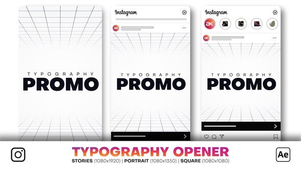 Videohive Instagram Typography Opener 34458644 1 Videohive Instagram Typography Opener 34458644