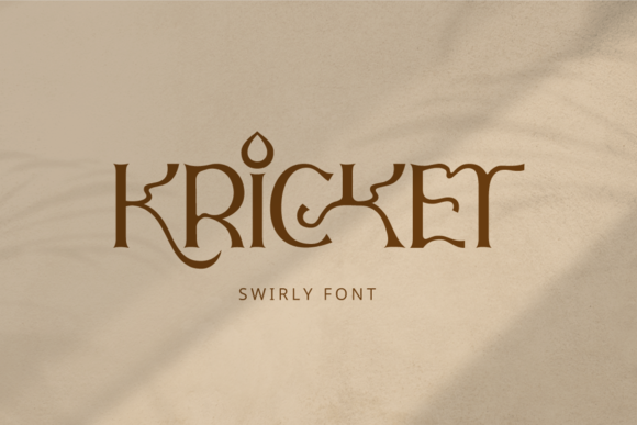Kricket Font 1 Kricket Font