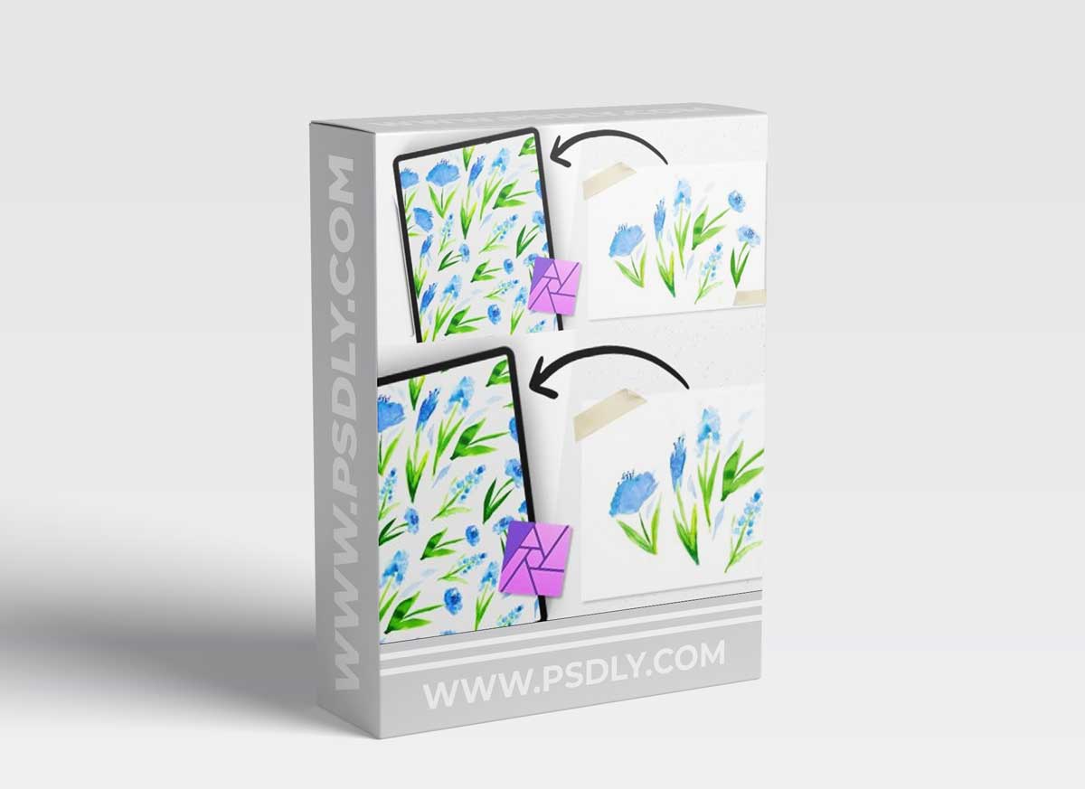 Learn to Digitize traditional art work in Affinity Photo for use in surface pattern designs 1 Learn to Digitize traditional art work in Affinity Photo for use in surface pattern designs