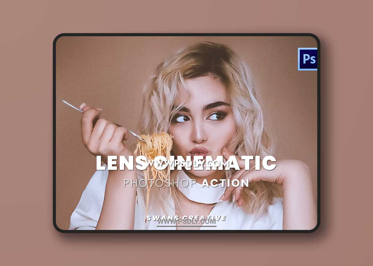 Lens Cinematic Photoshop Action 1 Lens Cinematic Photoshop Action