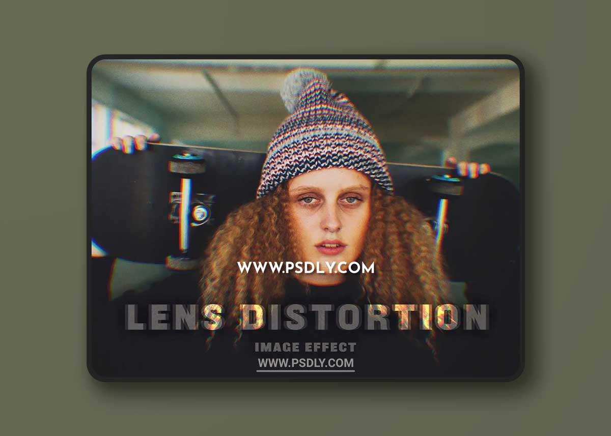 Lens Distortion Image Effect 1 Lens Distortion Image Effect