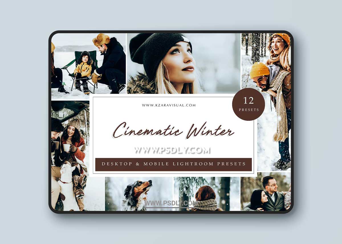 Lightroom Presets - Cinematic Winter 1 Lightroom Presets - Cinematic Winter