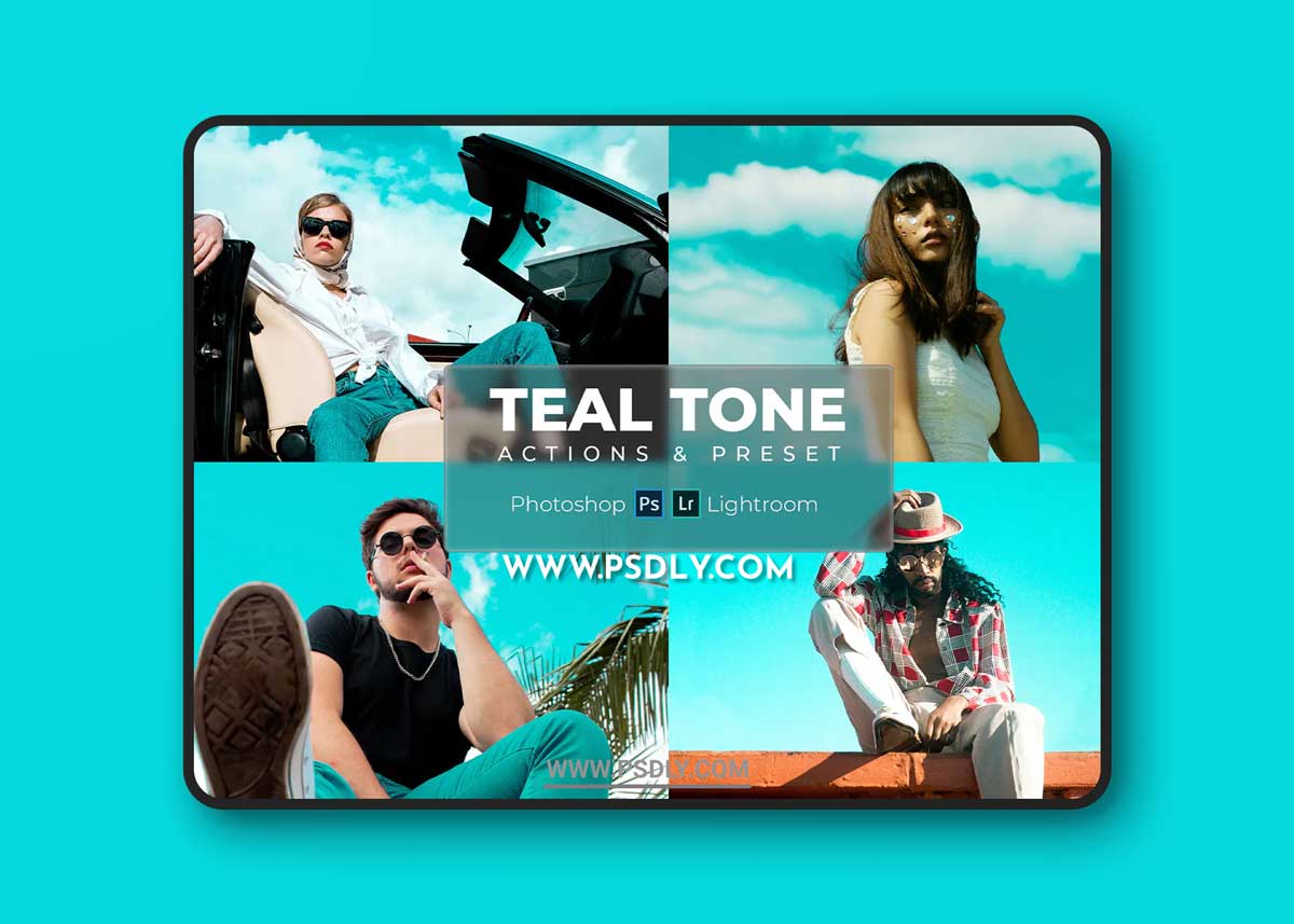 Lightroom Presets & Photoshop Actions - Teal Tone 1 Lightroom Presets & Photoshop Actions - Teal Tone