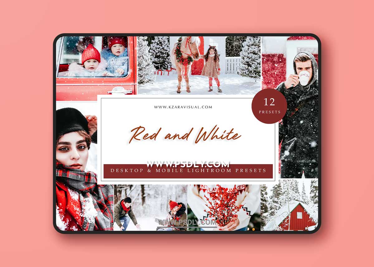 Lightroom Presets - Red and White 1 Lightroom Presets - Red and White