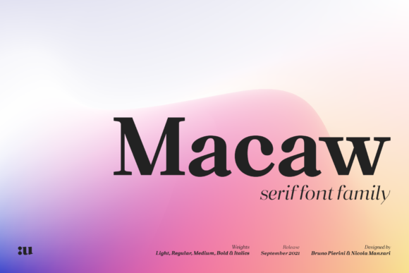 Macaw Font 1 Macaw Font