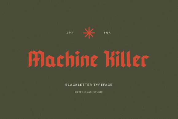 Machine Killer Font 1 Machine Killer Font