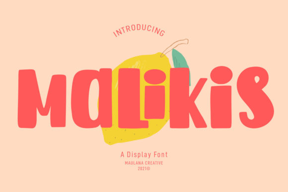 Malikis Font 1 Malikis Font