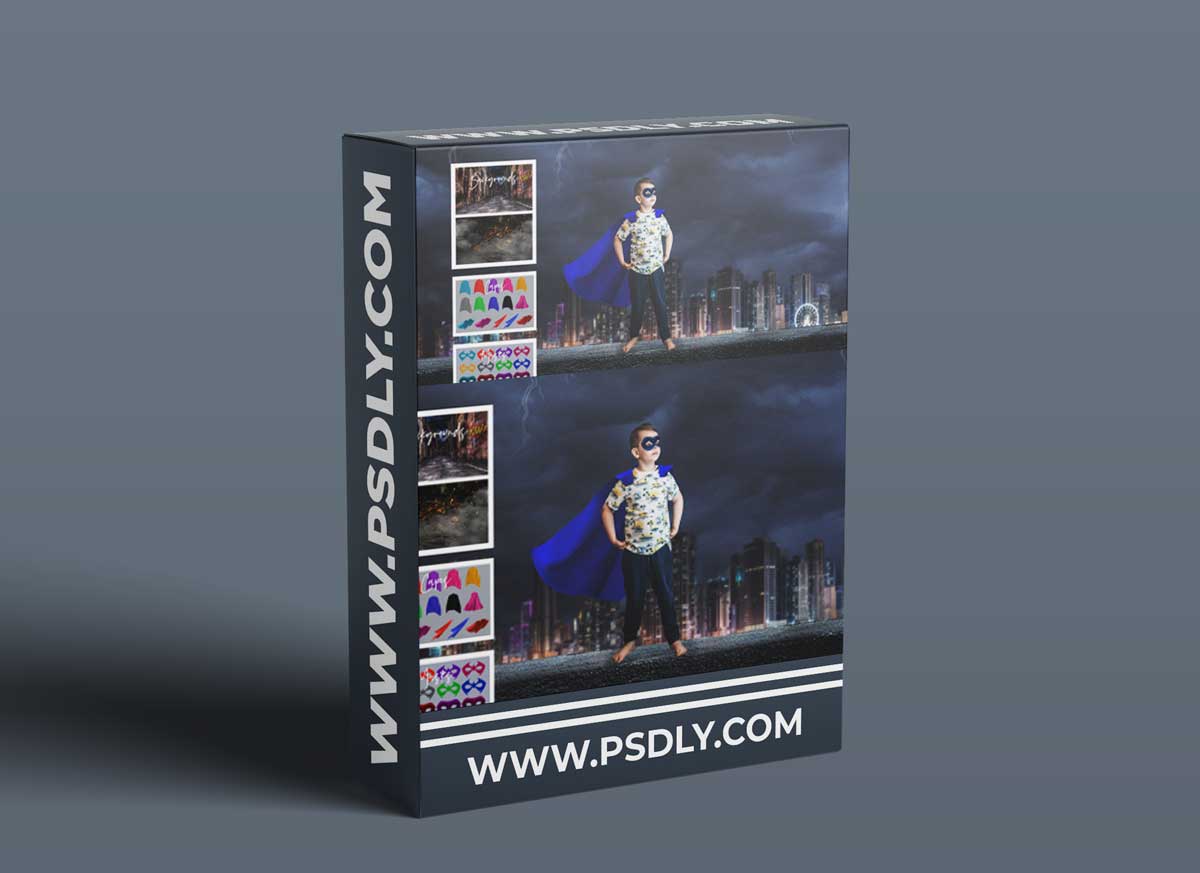 Meg Bitton - The Superhero Composite Kit + Video Tutorial 1 Meg Bitton - The Superhero Composite Kit + Video Tutorial