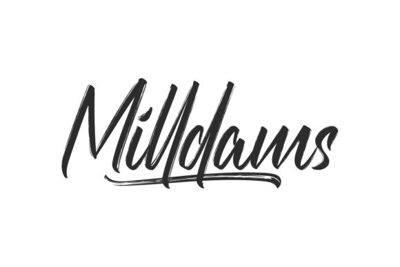 Milldams Font 1 Milldams Font
