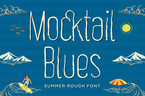 Mocktail Blues Font 1 Mocktail Blues Font