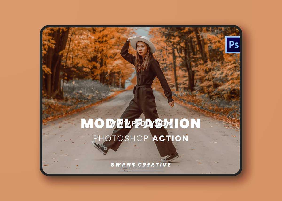 Model Fashion Photoshop Action 1 Model Fashion Photoshop Action