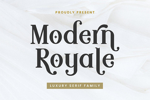 Modern Royale Font 1 Modern Royale Font