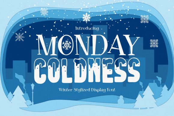 Monday Coldness Font 1 Monday Coldness Font