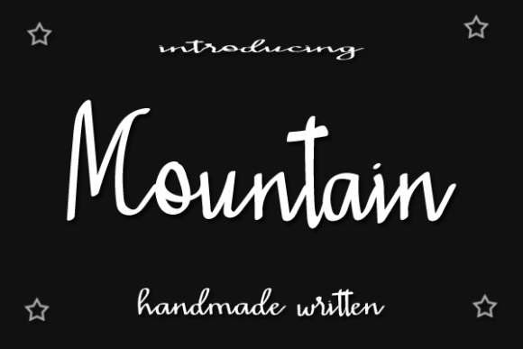 Mountain Beauty Font 1 Mountain Beauty Font