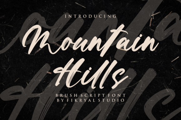 Mountain Hills Font 1 Mountain Hills Font