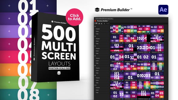 Videohive - Multi Screen Layouts Pack - 33961769 1 Videohive - Multi Screen Layouts Pack - 33961769
