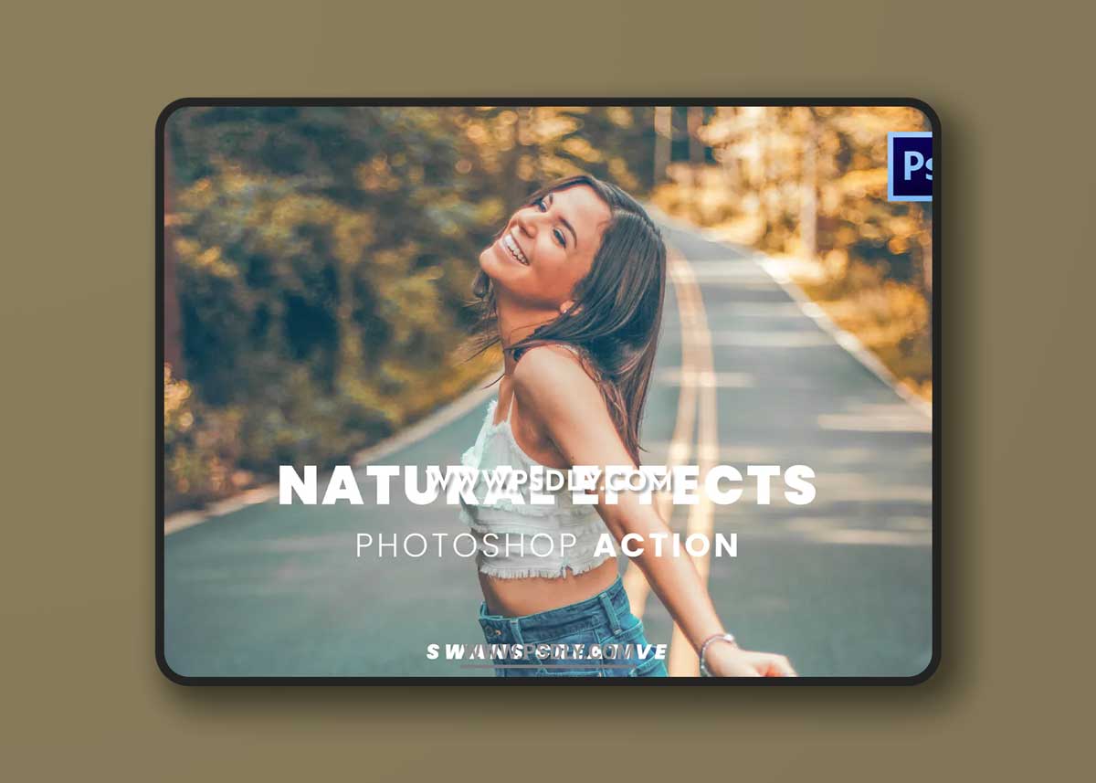 Natural Effects Photoshop Action 1 Natural Effects Photoshop Action