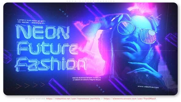 Videohive Neon Future Fashion 34372542 1 Videohive Neon Future Fashion 34372542