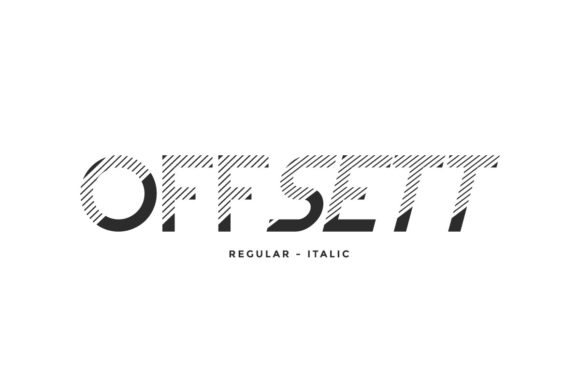 Offsett Font 1 Offsett Font