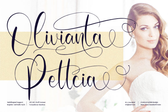 Olivianta Pettcia Font 1 Olivianta Pettcia Font