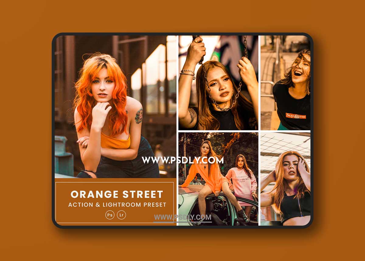 Orange Street Action & Lightrom Presets 1 Orange Street Action & Lightrom Presets