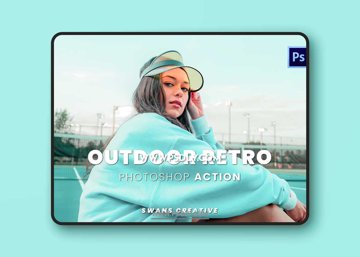 Outdoor Retro Photoshop Action 1 Outdoor Retro Photoshop Action