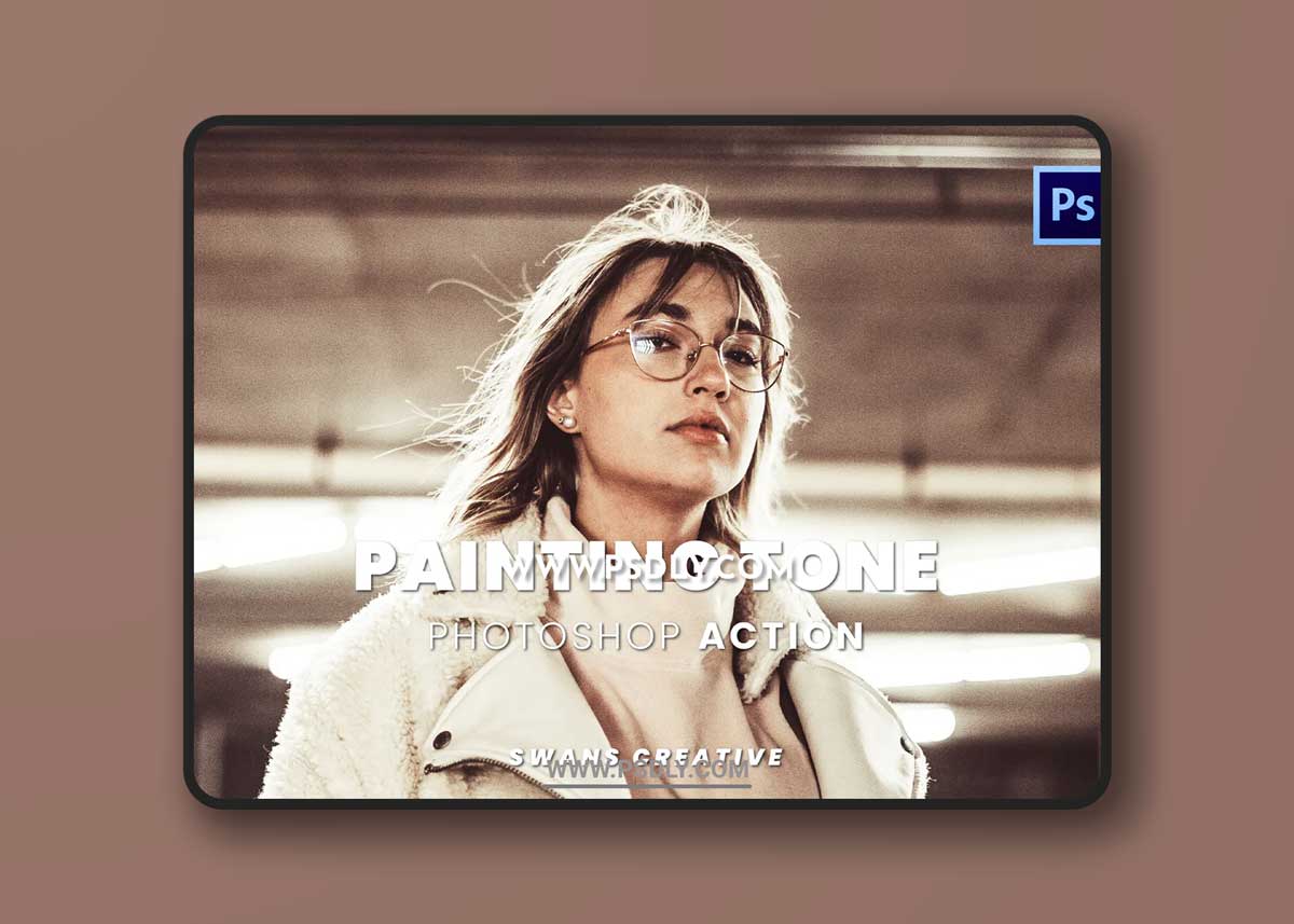Painting Tone Photoshop Action 1 Painting Tone Photoshop Action