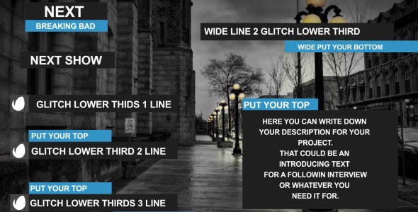 Videohive Glitch Lower Third 9334205 1 Videohive Glitch Lower Third 9334205