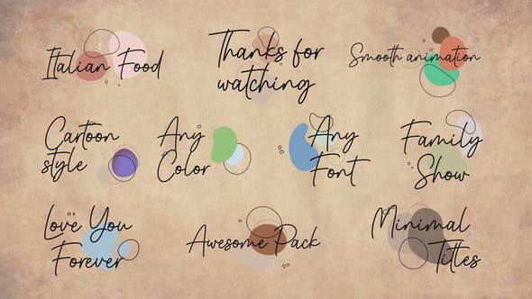 Videohive Minimal Titles || After Effects 34341039 1 Videohive Minimal Titles || After Effects 34341039