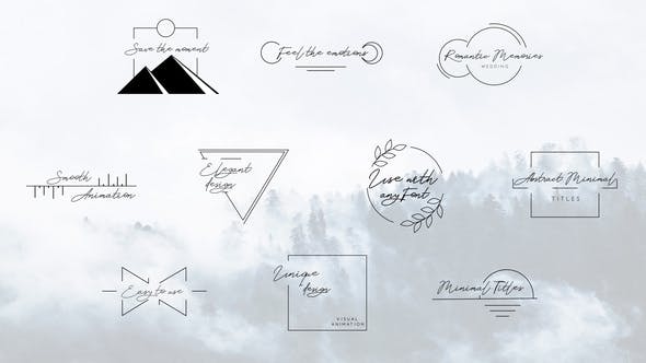 Videohive Minimal Titles || After Effects 34242430 1 Videohive Minimal Titles || After Effects 34242430