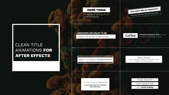 Videohive Clean Title Animations 34319055 1 Videohive Clean Title Animations 34319055
