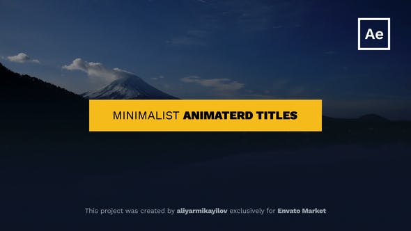Videohive Minimalist Animated Titles 34146249 1 Videohive Minimalist Animated Titles 34146249