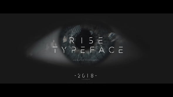 Videohive Rise Typeface 22690161 1 Videohive Rise Typeface 22690161